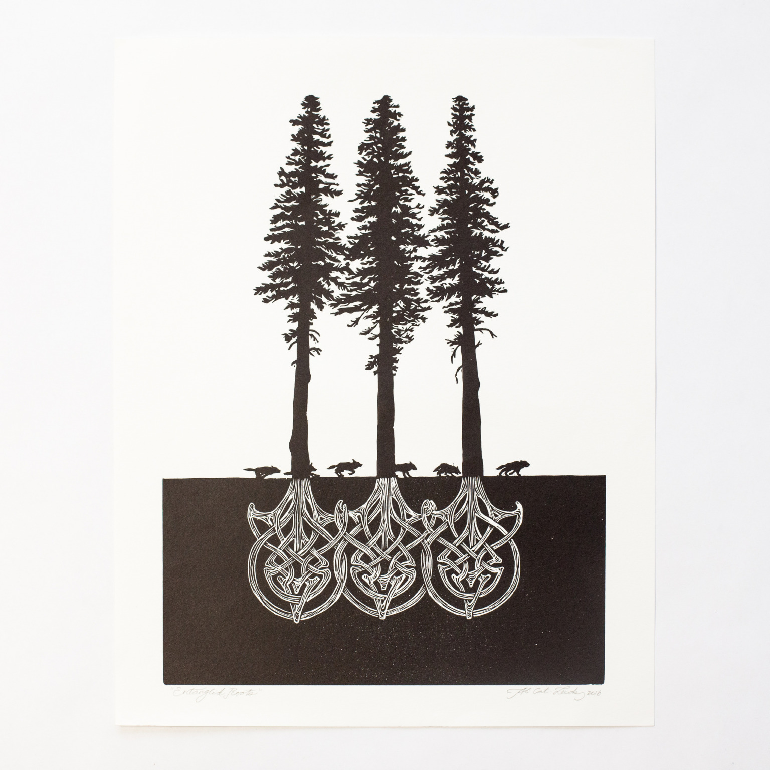 Entangled Roots Press | Entangled Roots print 