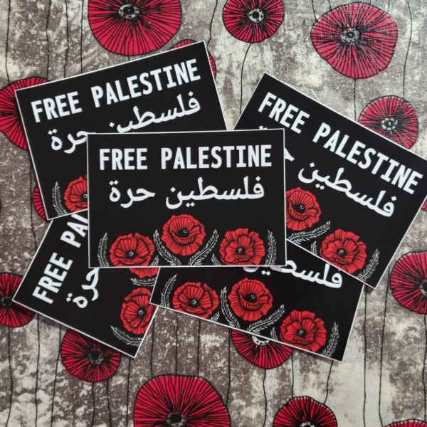 Free Palestine sticker