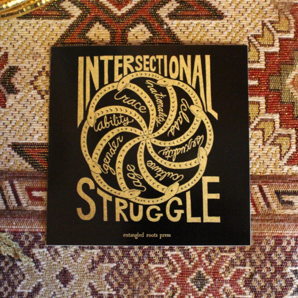 Intersectional Struggle sticker