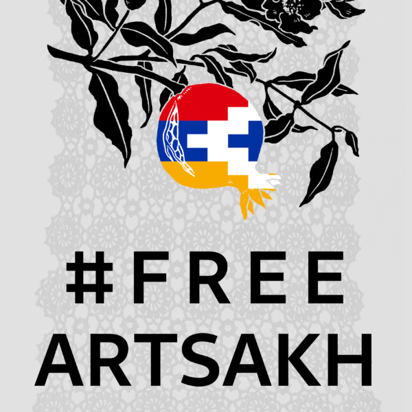 Free Artsakh graphic
