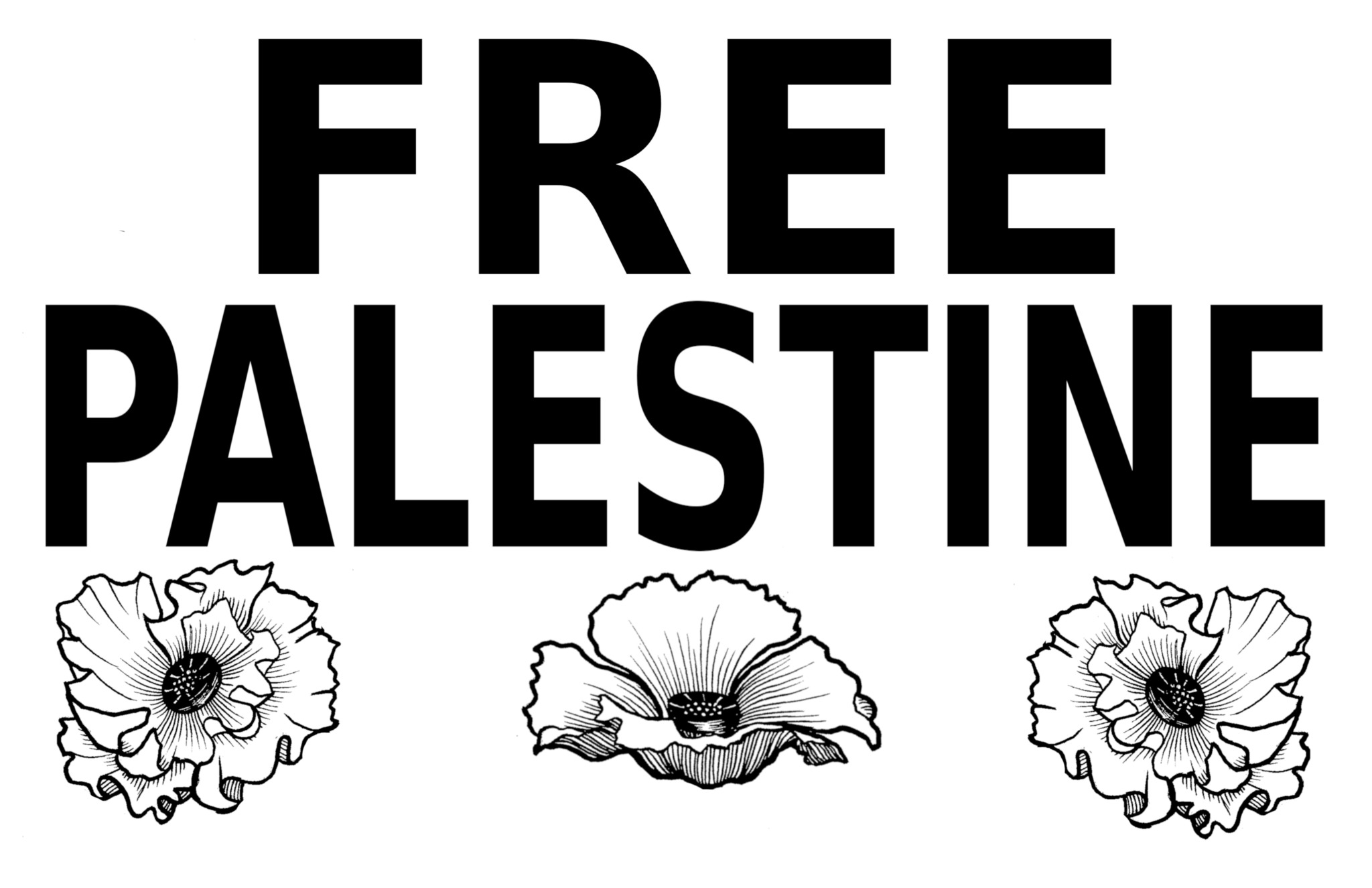artzy Sticker Palestine - Free Palestine - PC - 13.9*13.2 - Rouge