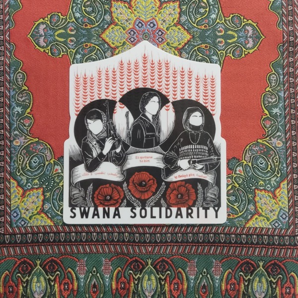SWANA Solidarity sticker