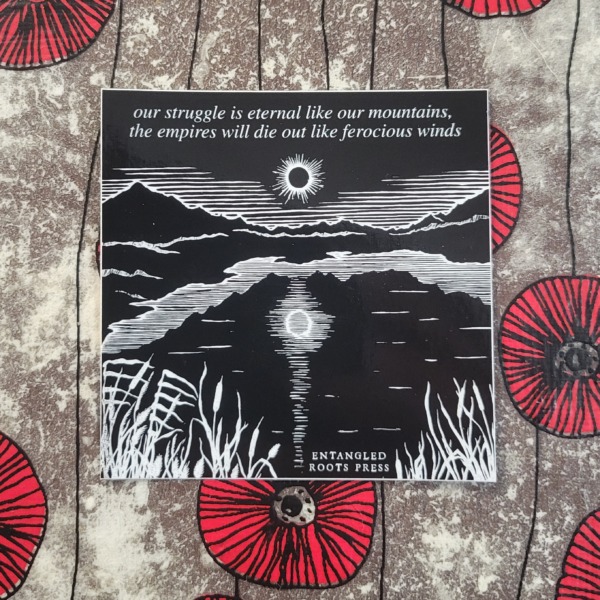 Like Our Mountains sticker