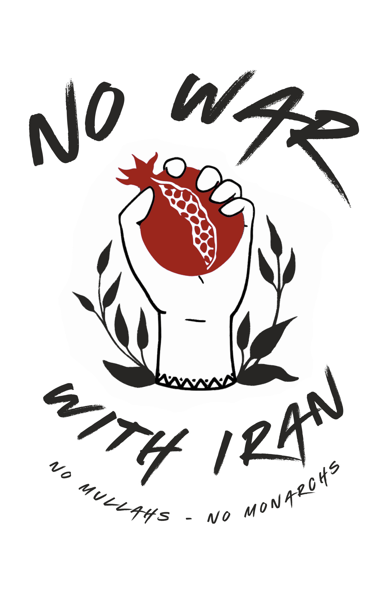 No War With Iran graphic - Image 3