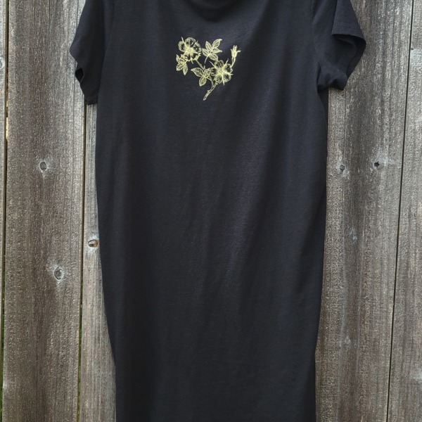 Wheat + Garden and Wild Roses XL dress