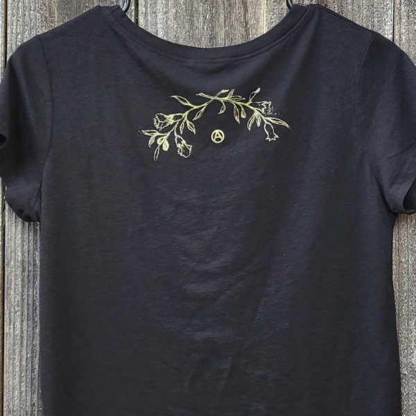 Bees, Wheat + Blossoming (A) medium dress
