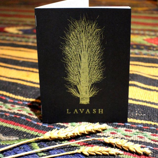New zine! 🌾🌾🌾

One of the oldest and most iconic breads of Armenia is Lavash, a traditional thin flatbread, and it is a venerable and enduring symbol of Armenian heritage. This zine touches upon the history, ethnobotany, etymology, folktales, cultural importance and the process of making Lavash.

The cover is hand screen printed and the zine is saddle stitch bound. The internal pages are digitally printed, the illustrations are originally sumi ink.

This special first edition has screen printed gold highlights on each illustrated page.

#entangledrootspress
#lavash #zine #bread #wheat #armenia #swana #ethnobotany #folktales #selfpublish #screenprint #printmaking #khachbur #tonir #sunworship #paganarmenia #plantcestor #armenianfood #entangledroots